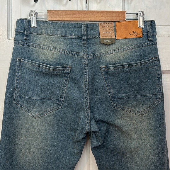 Smith & Mills NWT Men's Jeans Skinny Denim Stretch 32 x 30 - Picture 8 of 12